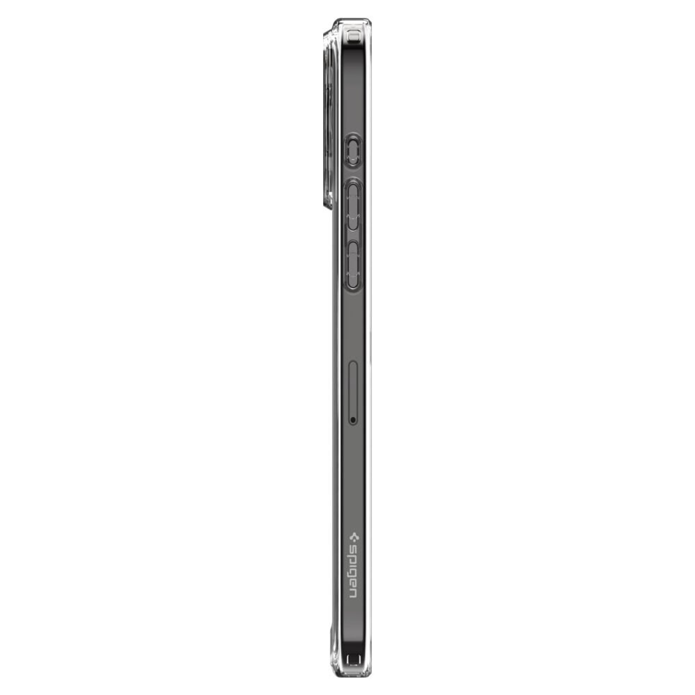 Spigen Ultra Hybrid Magfit Back Cover Case Compatible with MagSafe (TPU + Poly Carbonate | Frost Clear) - Image 2