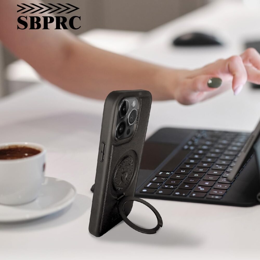 iPhone 15 Pro Max Primo Series Genuine Santa Barbara Leather Case - Image 5