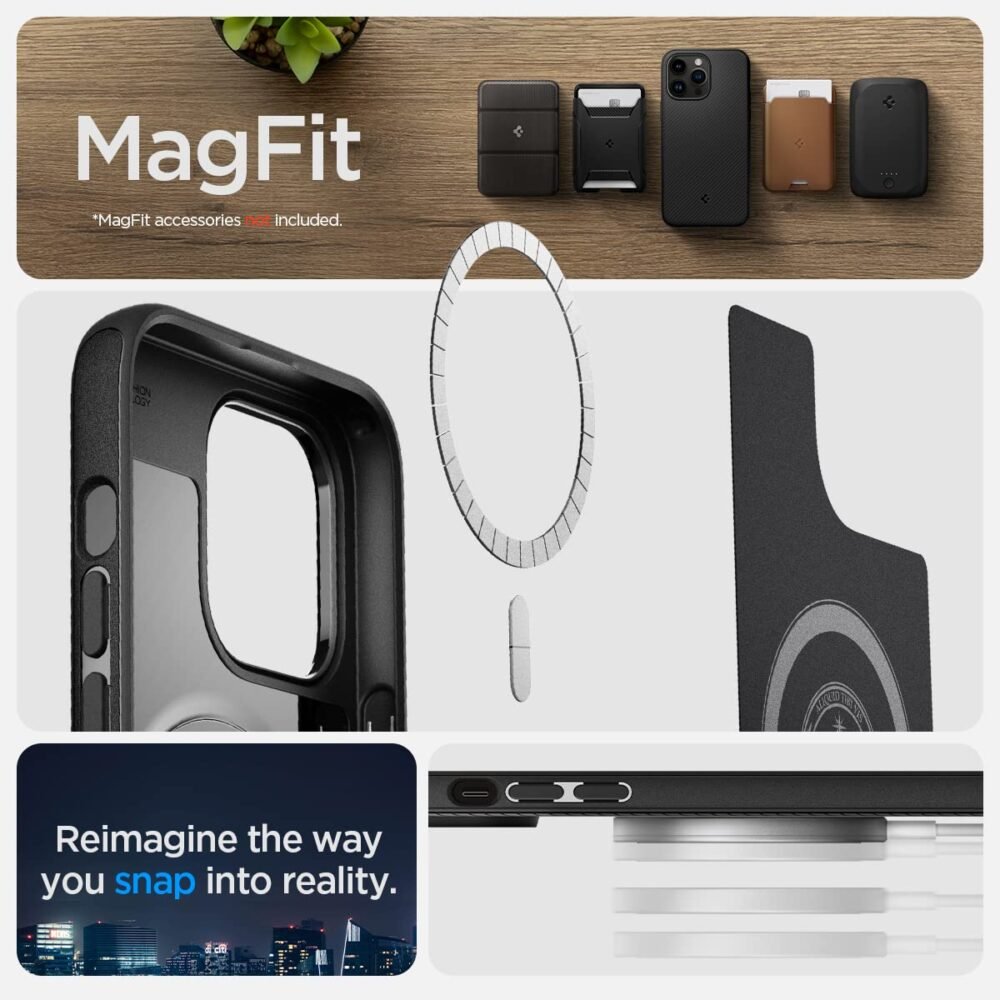 Spigen Mag Armor MagSafe Back Cover Case ( TPU + Poly Carbonate) - Image 7